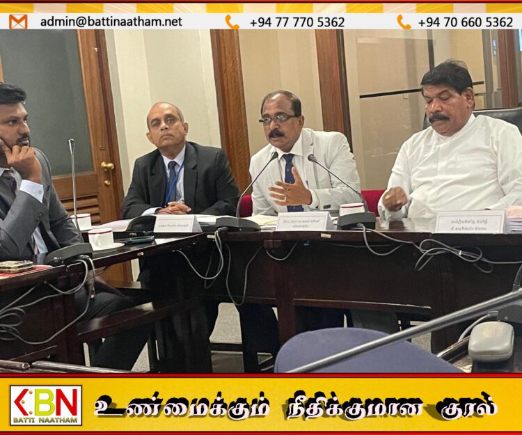 அம்பாறை மாவட்ட மீனவர்களின் பிரச்சினைகள் குறித்து பாராளுமன்ற கட்டிடத்தில் உயர்மட்ட கலந்துரையாடல்