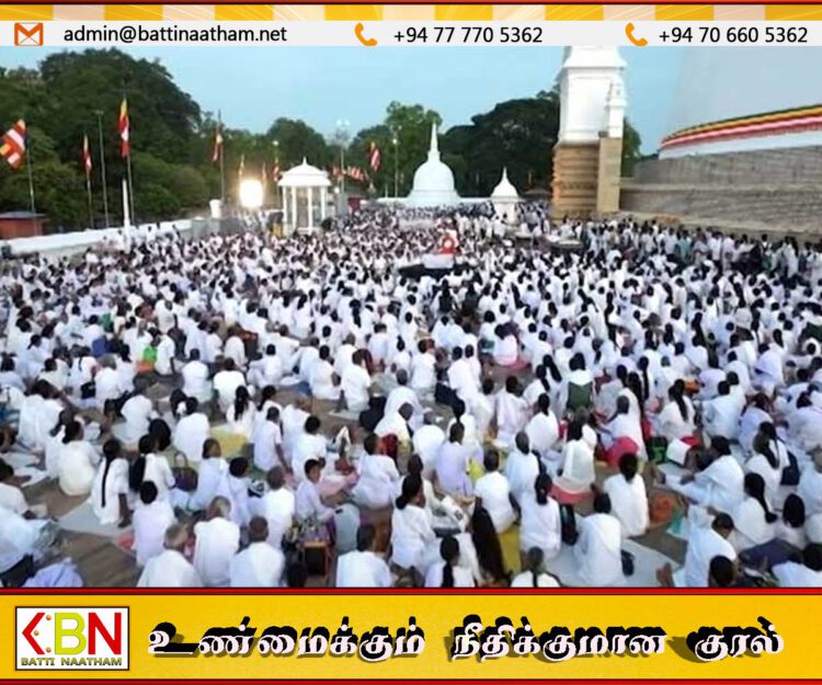 பொசன் வார யாத்திரீகர்களுக்கு அவசர தொடர்பு எண் அறிமுகம்