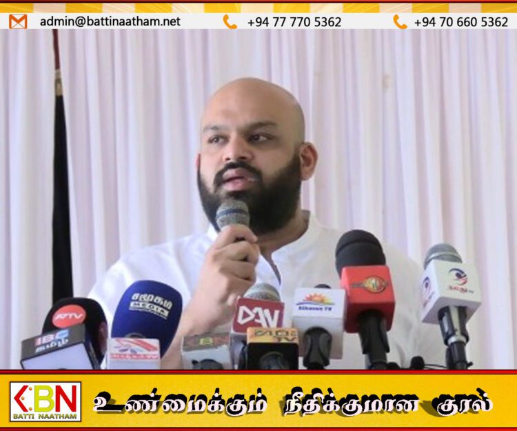 ஓட்டமாவடி மற்றும் ஏறாவூர் ஆகிய சபைகளில் தவிசாளரை தீர்மானிக்கும் சக்தியாக தமிழரசே உள்ளது; சாணக்கியன் எம்.பி