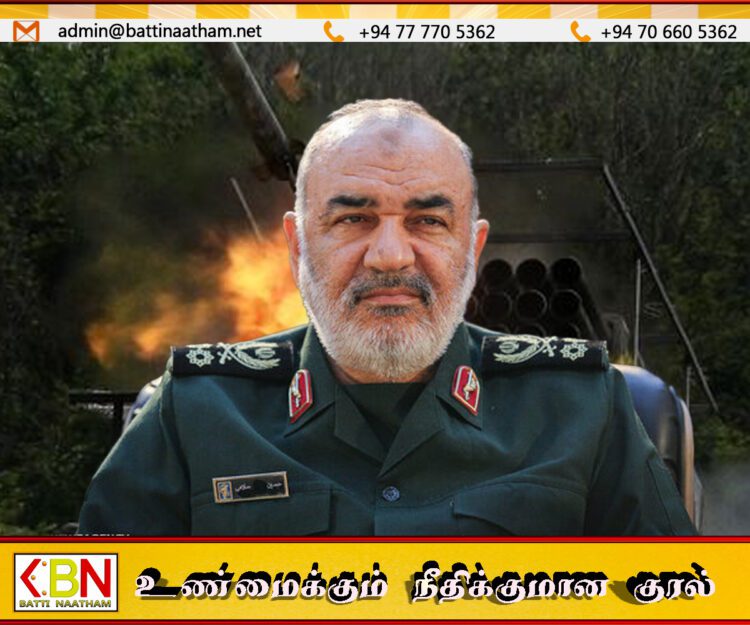 இஸ்ரேலிய தாக்குதலில் ஈரான் இராணுவத் தலைவர் ஹொசைன் சலாமி உயிரிழப்பு