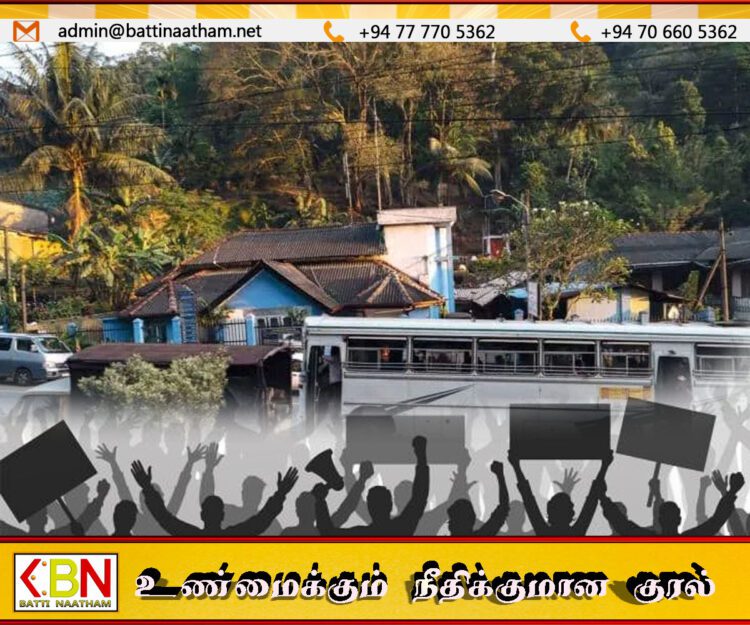 செவ்வாயன்று வட மாகாணம் தழுவிய போராட்டத்தில் குதிக்கப்போகும் தனியார் பஸ்கள்