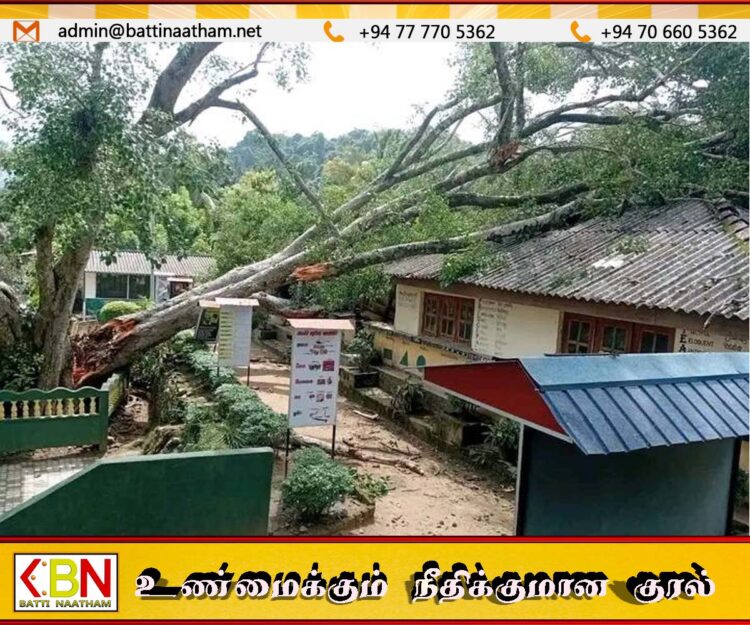 பாடசாலையில் மரம் முறிந்து வீழ்ந்து உயிரிழந்த மாணவனின் குடும்பத்திற்கு 10 இலட்சம் நட்டஈடு
