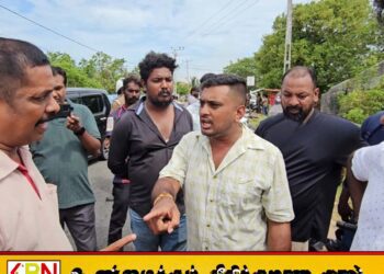 யாழில் மாநகர சபையின் கழிவகற்றும் வாகனங்களை வழிமறித்து மக்கள் போராட்டம்