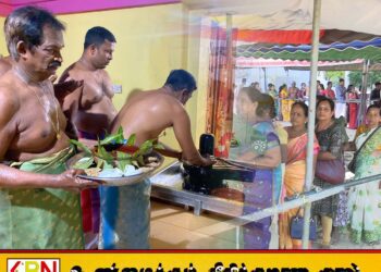 மட்டு மாமாங்கேஸ்வரர் ஆலயத்தில் எண்ணெய்க்காப்பு சாத்தும் நிகழ்வு