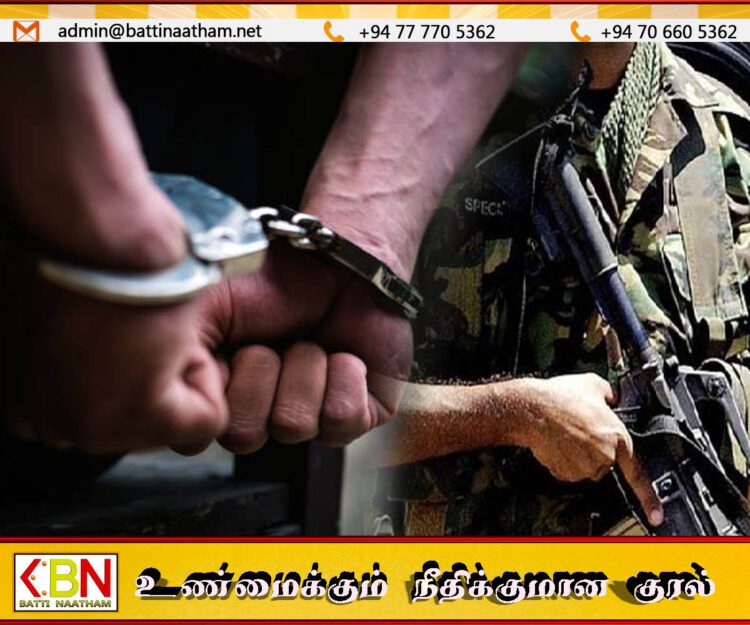 இலங்கை இராணுவத்தைச் சேர்ந்த சுமார் 3,000 பேர் கைது
