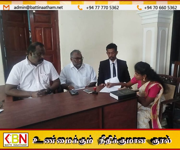 திருகோணமலையில் ஜனநாயக தமிழ் தேசிய கூட்டணி பிரதேசசபை உறுப்பினர்களின் சத்தியப்பிரமாண நிகழ்வு