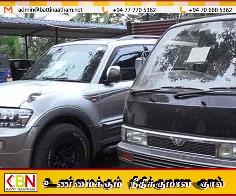 சட்டவிரோதமாக நாட்டுக்கு கொண்டுவரப்பட்ட இரண்டு சொகுசு வாகனங்கள் மீட்பு