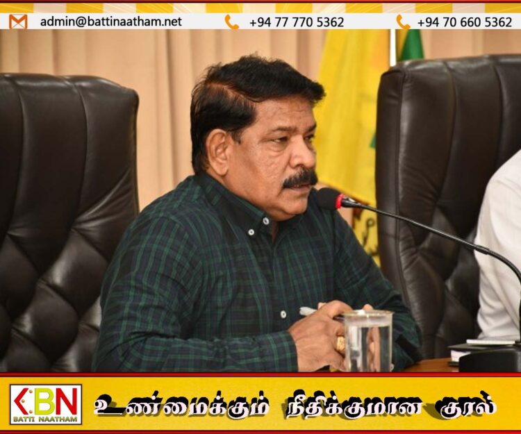 சித்து விளையாட்டுகள் மூலம் தமிழ் மக்களை ஏமாற்றலாம் என்பதே சாணக்கியனின் எண்ணம்; அமைச்சர் சந்திரசேகர்