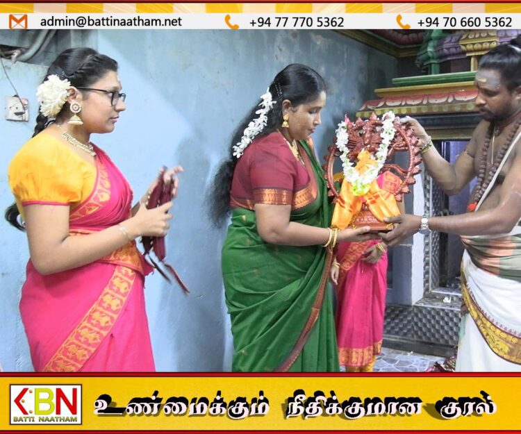 மட்டு பெரியகல்லாறு கணேஷாலயா நாட்டிய பள்ளி மாணவர்களின் சதங்கை அணி விழா