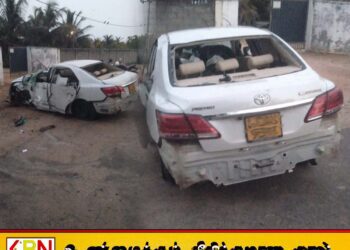 மட்டு களுவங்கேணியி கார் விபத்தில் 15 வயது சிறுமி உட்பட இருவர் உயிரிழப்பு