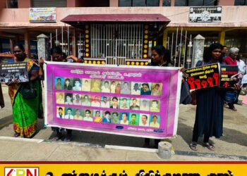 திருக்கோவில் காணாமலாக்கப்பட்டோரின் போராட்டத்தை குழப்பிய பிரதேச சபை தவிசாளர்