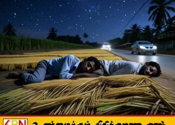 கரடியனாறு பதுளை வீதியில் நித்திரை செய்தவர்கள் மீது வாகனம் ஏறியதில் இளைஞன் பலி