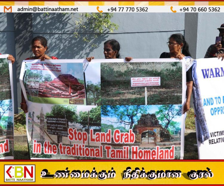 திருகோணமலையில் ஐ.நா.மனித உரிமைகள் உயர்ஸ்தானிகர் வோல்கர் டேர்க்கிடம் பாதிக்கப்பட்டோர் முன்வைத்த கோரிக்கைகள்
