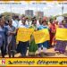 அரசியல் செல்வாக்குடைய நபரிடமிருந்து நிலத்தை மீட்டுத்தருமாறு கோரி ஆர்ப்பாட்டம்