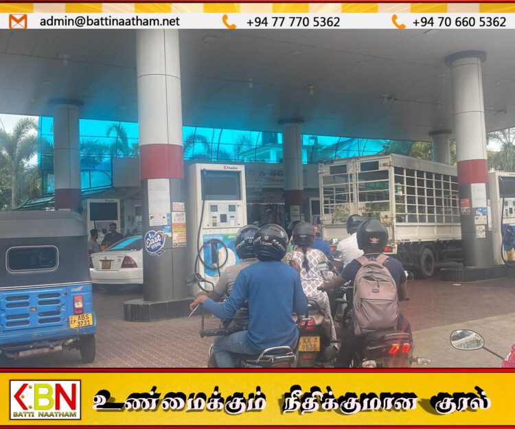 மட்டக்களப்பு மாவட்டத்தில் எரிபொருள் தட்டுப்பாடு இல்லை; மட்டு அரசாங்க அதிபர் ஜே.ஜே. முரளிதரன்