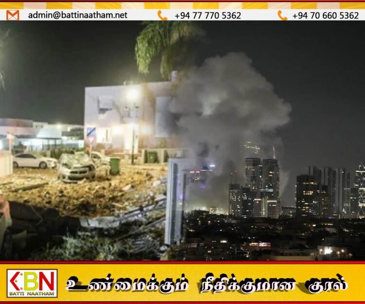 ஈரானின் தாக்குதலில் இன்று காலையும் ஒரு இலங்கையர் காயம்