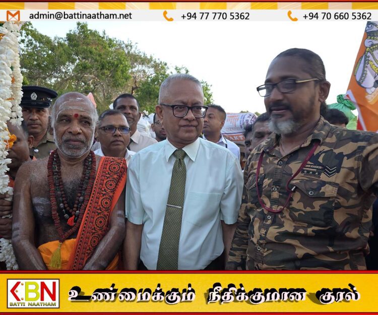 ஆரோஹரா கோஷத்துடன் கதிர்காம காட்டுப்பாதை திறக்கப்பட்டு பாதயாத்திரை ஆரம்பமானது