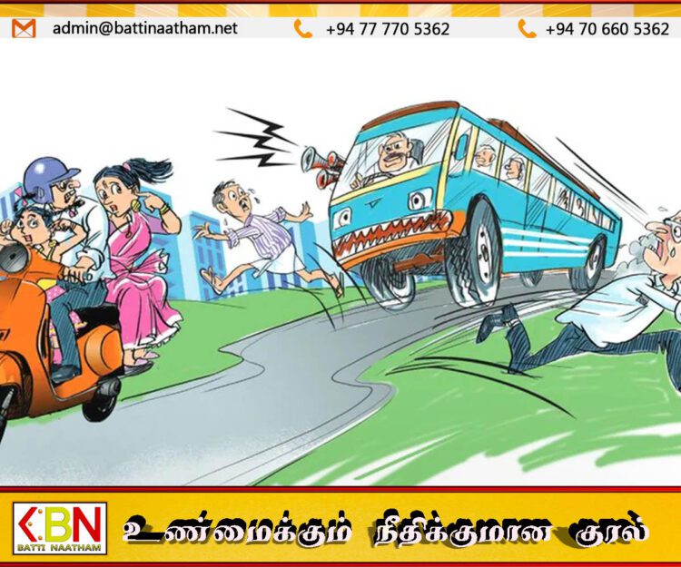 மது போதையில் தனியார் பஸ் ஓட்டிய சாரதி கைது