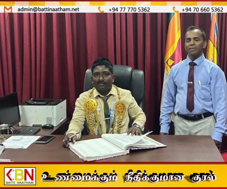 திருகோணமலை கல்வி வலயத்தின் புதிய வலய கல்விப் பணிப்பாளராக காரைதீவைச் சேர்ந்த செல்லத்துரை புவனேந்திரன் நியமனம்