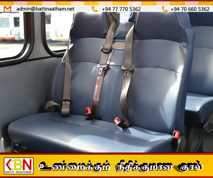 நெடுஞ்சாலை பேருந்து பயணிகள் இருக்கை பட்டி அணிவதை காட்டாயமாக்க நடவடிக்கை