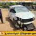 மட்டு கூழாவடி புகையிரத கடவையில் காரை மோதிய ரயில்-VIDEO