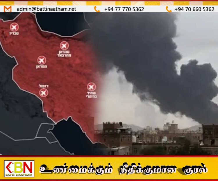 ஈரானின் 6 இராணுவ விமான நிலையங்கள் மீது இஸ்ரேல் தீடீர் தாக்குதல்