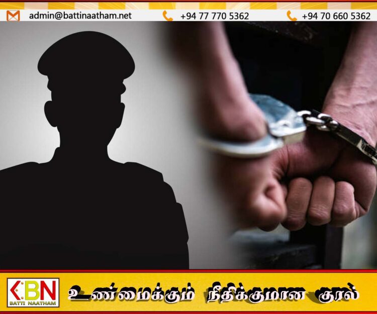 பல்வேறு திருட்டு சம்பவங்களுடன் தொடர்புடைய முன்னாள் உப பொலிஸ் பரிசோதகர் கைது