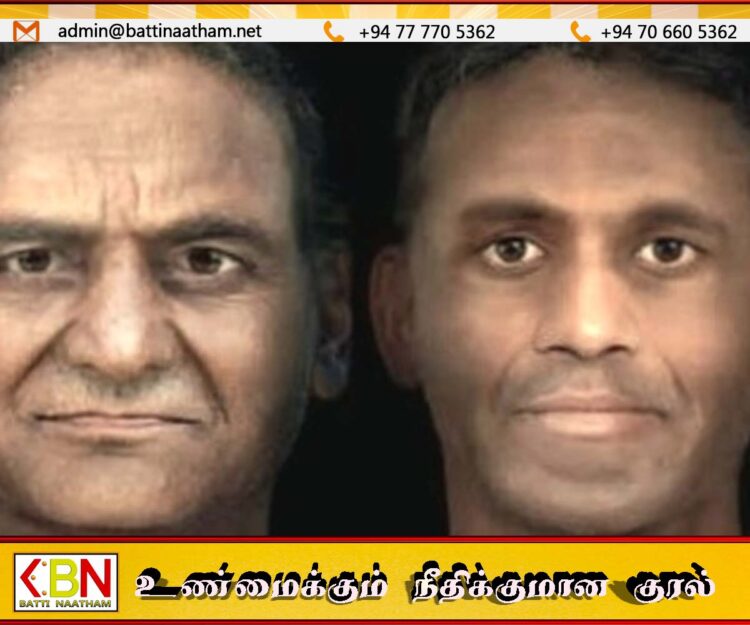 2,500 ஆண்டுகளுக்கு முன் வாழ்ந்த தமிழர் முகங்கள் வடிவமைப்பு