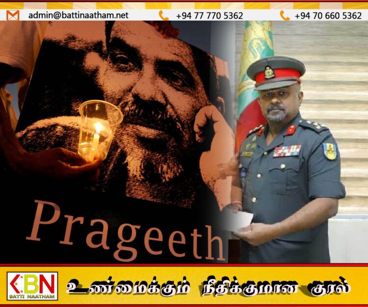 படுகொலை செய்யப்பட்ட ஊடகவியலாளர் பிரகீத்த எக்னலிகொட வழக்கின் சாட்சியை அச்சுறுத்திய ஓய்வுபெற்ற இராணுவ புலனாய்வு பிரிகேடியர் கைது