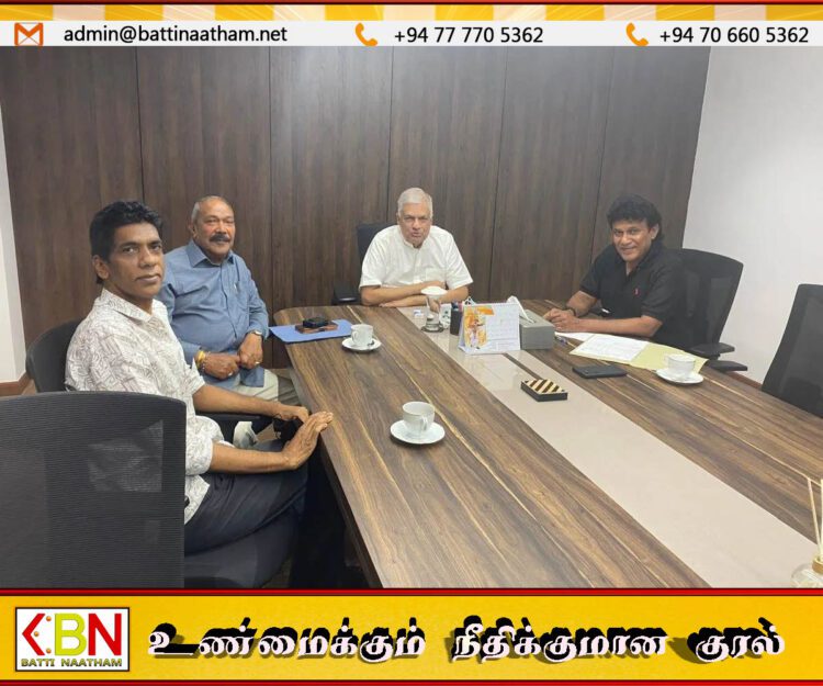 ரணில் விக்கிரமசிங்க மற்றும் தமிழ் முற்போக்கு கூட்டணி சந்திப்பு