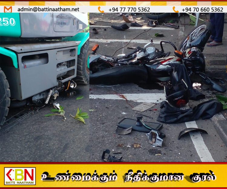 பொரளை பகுதியில் இடம்பெற்ற வாகன விபத்தில் ஒருவர் உயிரிழப்பு – ஐவர் படுகாயம்