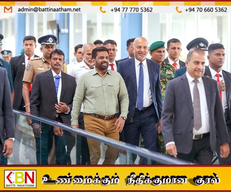 நாடு திரும்பினார் ஜனாதிபதி அநுர குமார திசாநாயக்க