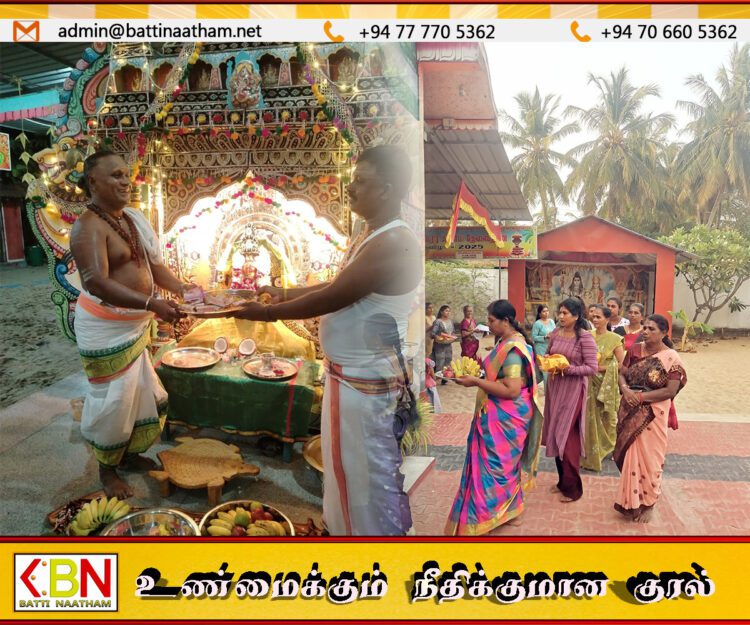 வாழைச்சேனை பாலீஸ்வரர் ஆலயத்தின் ஆடிப்பிறப்பு பூஜை வழிபாடுகள்