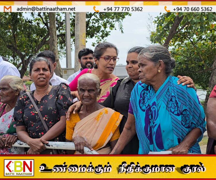 இன அழிப்பிற்கு சர்வதேச நீதி கோரி மட்டக்களப்பில் போராட்டம்