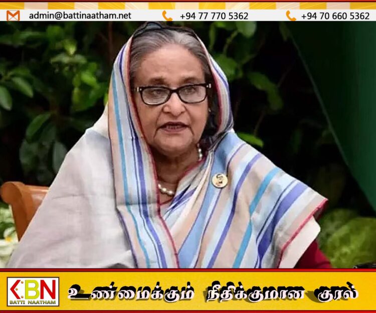 பங்களாதேஷின் முன்னாள் பிரதமர் ஷேக் ஹசீனாவுக்கு 6 மாதம் சிறை