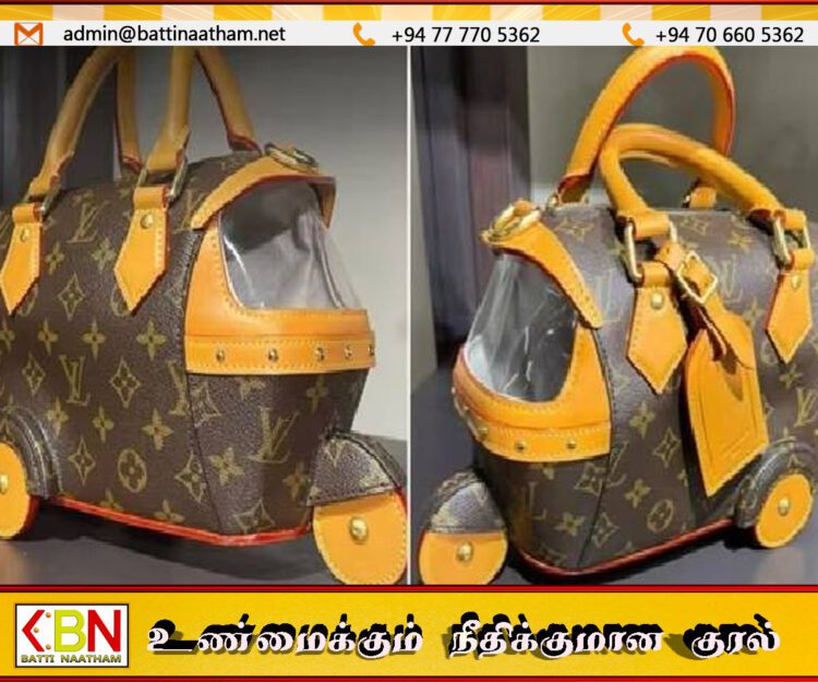 35 இலட்சத்திற்கு விற்கப்படும் ஆட்டோ வடிவிலான கைப்பை