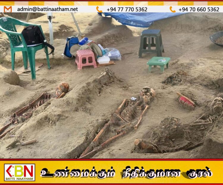 செம்மணி புதைகுழியில் மேலும் 4 எலும்பு கூட்டு தொகுதிகள் மீட்பு
