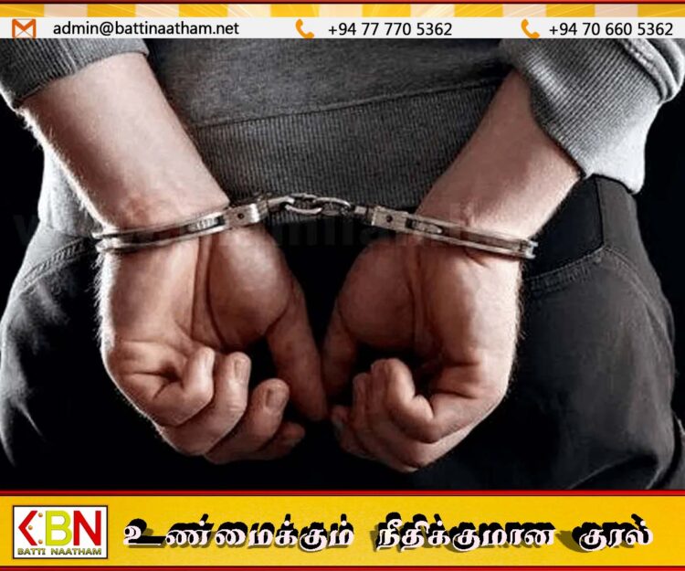 வெடிப் பொருட்களுடன் ஒருவர் கைது
