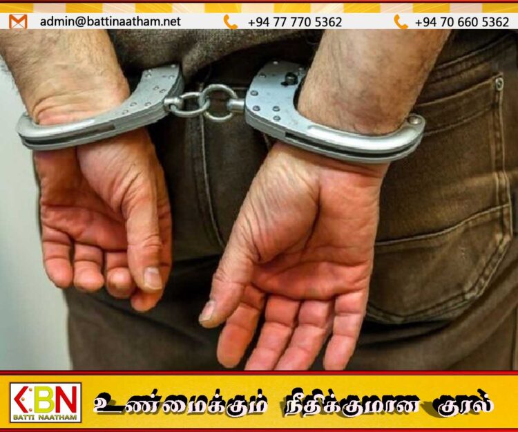 காங்கேசன்துறையில் வெளிநாட்டு சிகரெட்டுகளுடன் ஒருவர் கைது