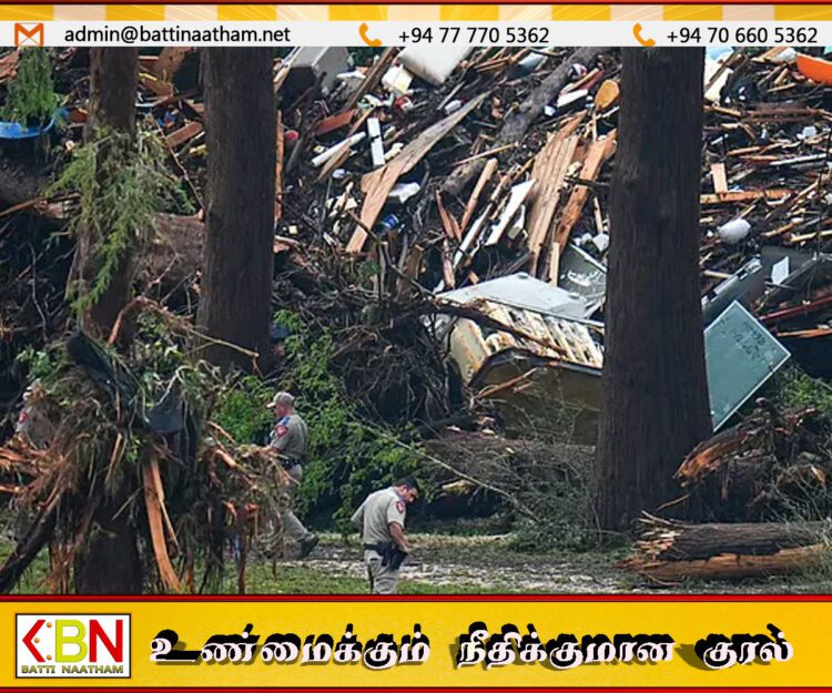 டெக்சாஸ் மாகாணத்தில் ஏற்பட்ட வெள்ளத்தில் உயிரிழந்தோர் எண்ணிக்கை 51 ஆக உயர்வு