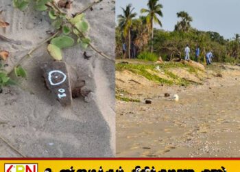 யாழ் சுண்டிக்குளத்தில் மக்களின் காணிகளை இரகசியமாக அளவீடு செய்த கடற்படை