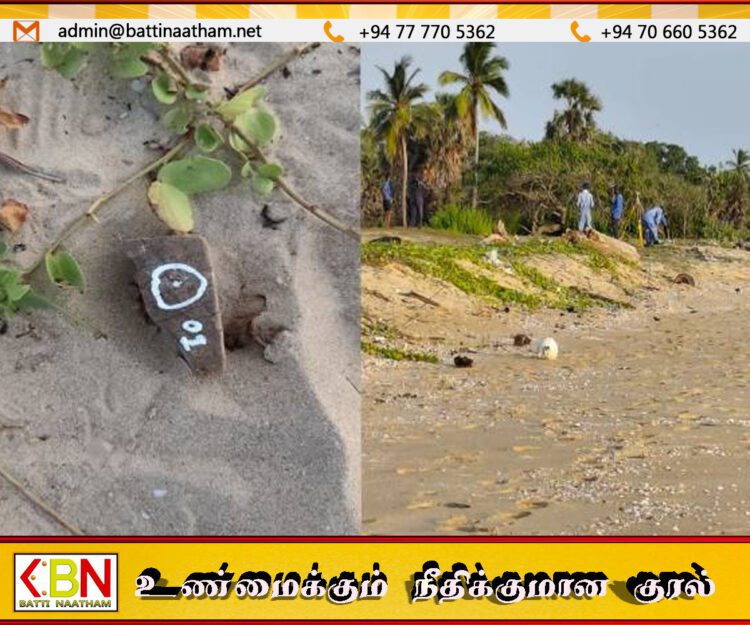 யாழ் சுண்டிக்குளத்தில் மக்களின் காணிகளை இரகசியமாக அளவீடு செய்த கடற்படை