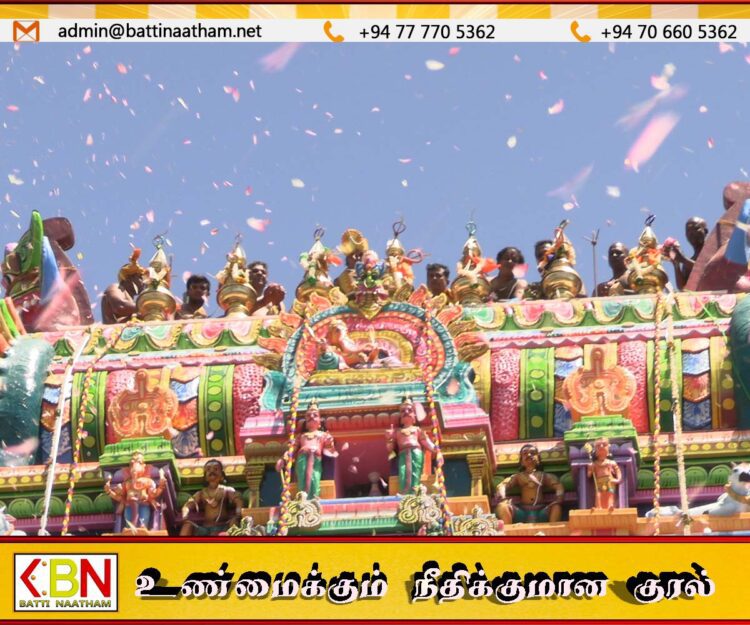 மட்டக்களப்பு ஸ்ரீ மாமாங்கேஸ்வரர் ஆலயத்தின் மஹா கும்பாபிஷேகம்