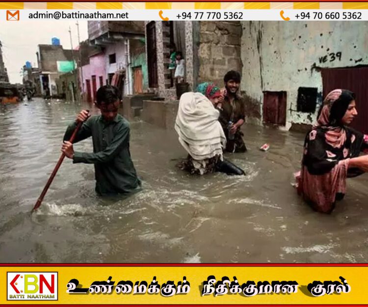 பாகிஸ்தானில் கனமழை; பலி எண்ணிக்கை 116 ஆக அதிகரிப்பு