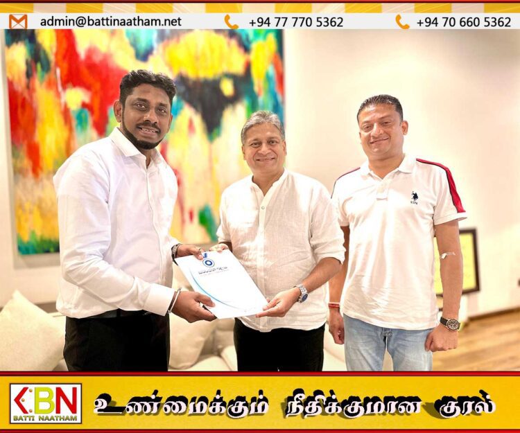 சர்வஜன அதிகாரம் கட்சியின் மட்டக்களப்பு மாவட்ட தலைவர் நியமனம்