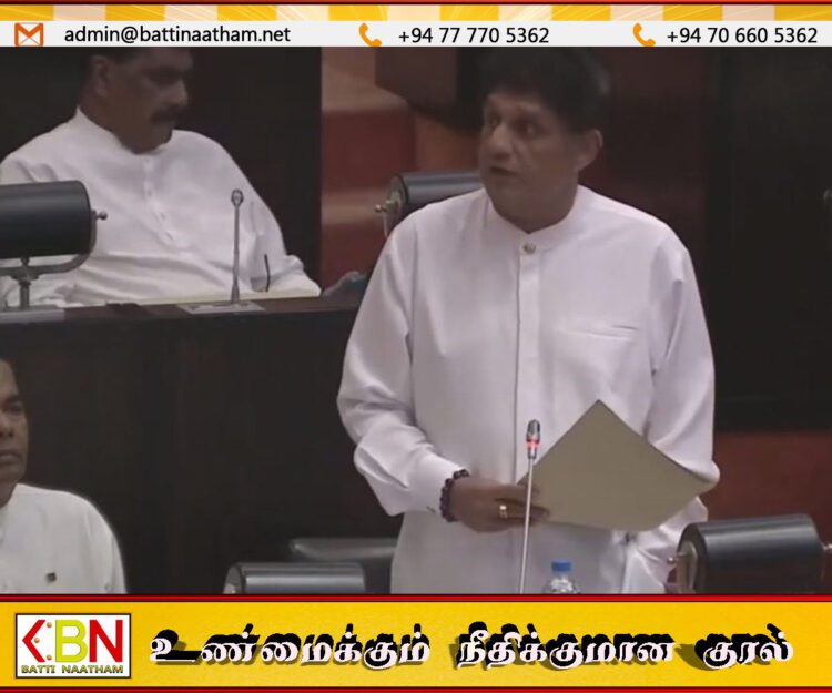 தோட்ட தொழிலாளர்களின் சம்பளம் தொடர்பில் எதிர்க்கட்சித் தலைவர் சபையில் கேள்வி