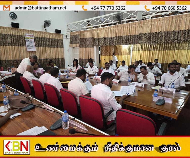 செம்மணி படுகொலைக்கு விசாரணை கோரி மட்டக்களப்பு மாநகரசபையில் பிரேரணை நிறைவேற்றம்