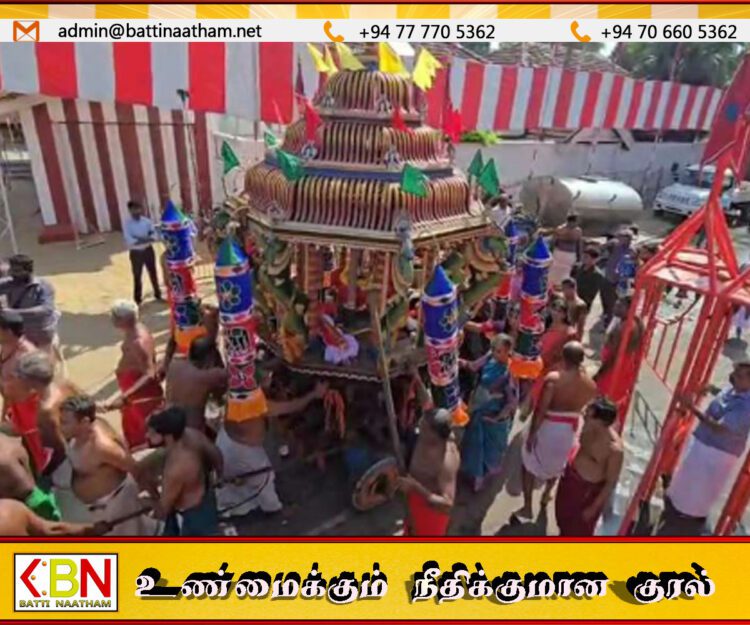 வரலாற்று சிறப்பு மிக்க நல்லூர் கந்தசுவாமி ஆலயத்தின் கொடிச்சீலை எடுத்துவரும் நிகழ்வு