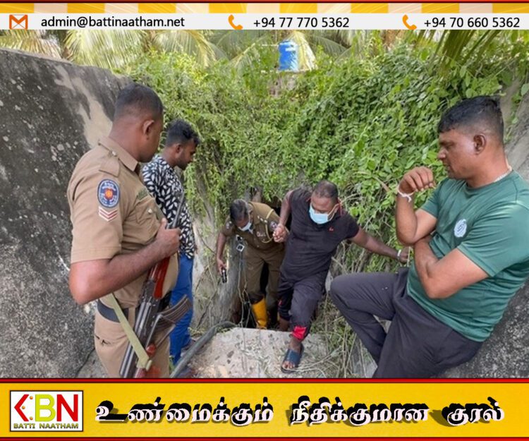 தமிழீழ விடுதலைப்புலிகள் பயன்படுத்திய பதுங்குகுழியைத் தோண்டும் பணி ஆரம்பம்