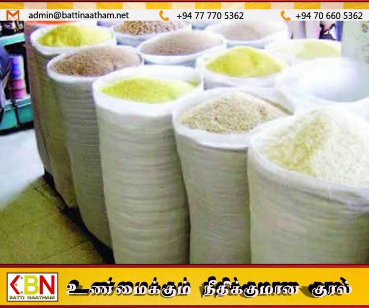 இந்தியாவிலிருந்து இறக்குமதி செய்யப்படும் அரிசியை குறைந்த விலையில் விற்க அரசு எதிர்பார்ப்பு